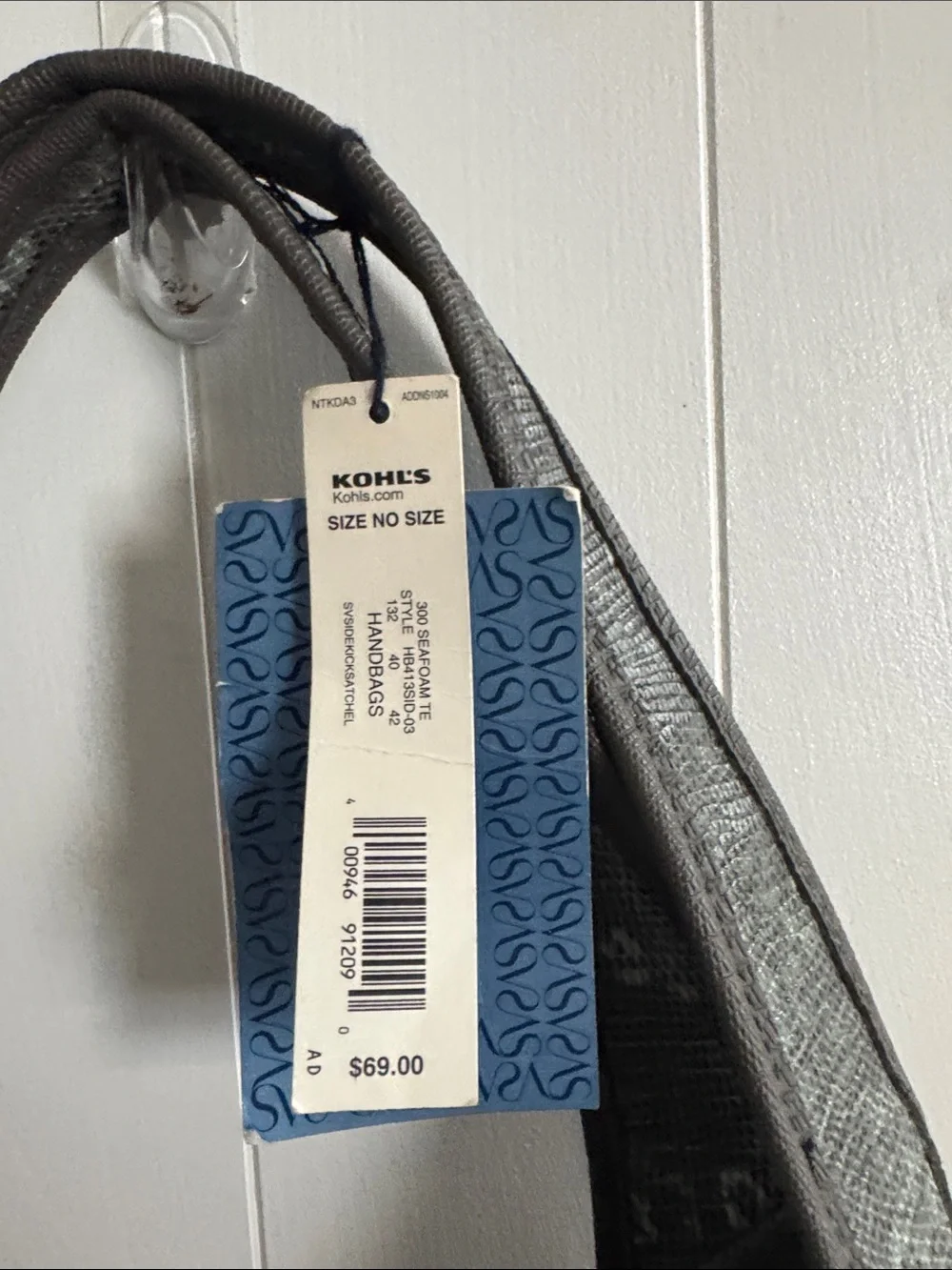 Simply Vera Vera Wang Faux Snakeskin bag - NWT